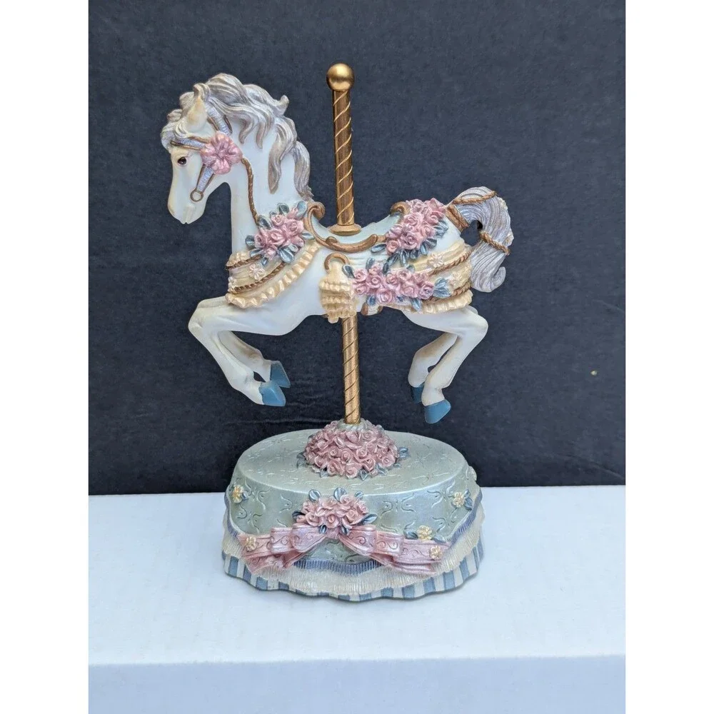 Melodies Heritage House Carousel Horse County Fair 